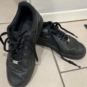 Nike Air Force Ones low tops 8.5